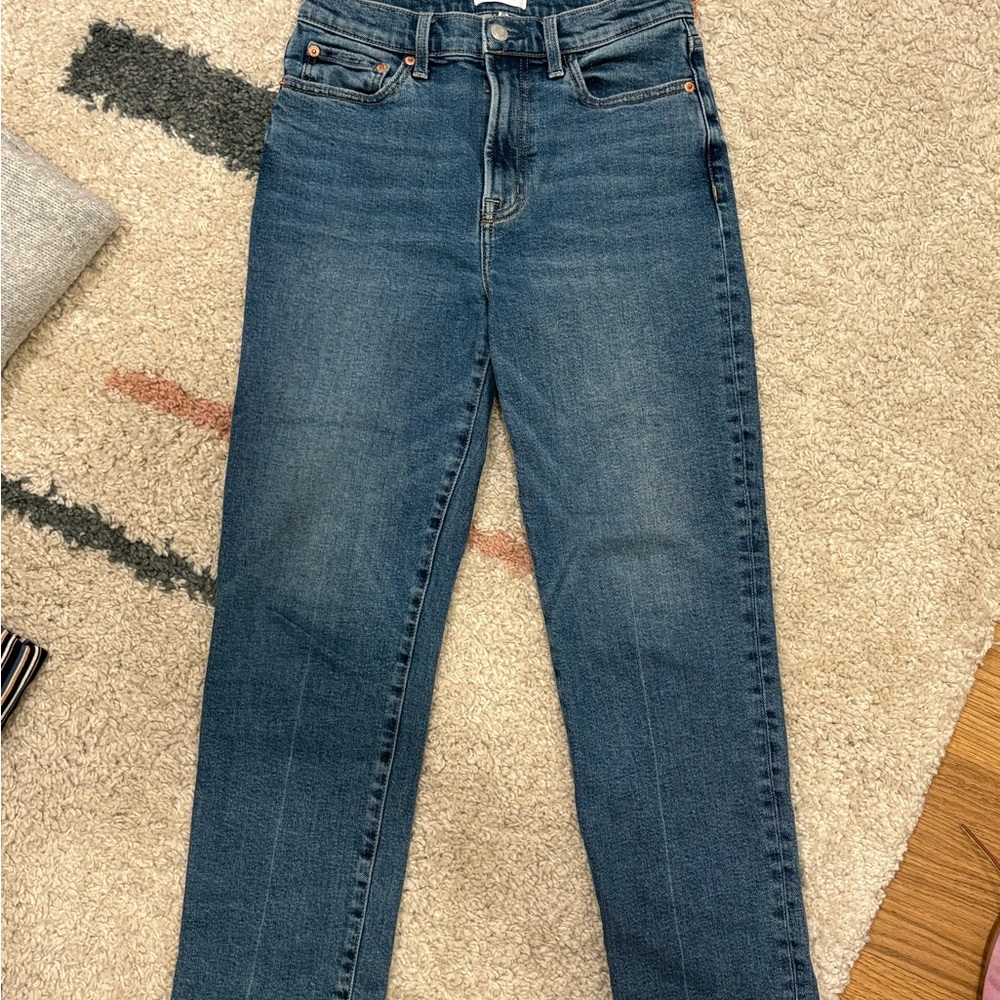 Pistola Dark Blue Straight Leg Jeans